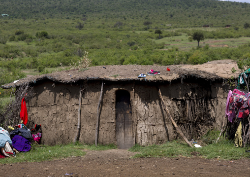 Massai traditional house, Nakuru county, Nakuru, Kenya