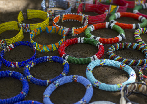Beaded bracelets for sale by maasai jewellers, Nakuru county, Nakuru, Kenya