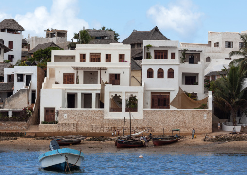 Swahili houses in the village, Lamu County, Shela, Kenya