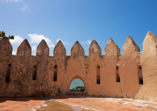 Fort crenels, Lamu County, Lamu, Kenya