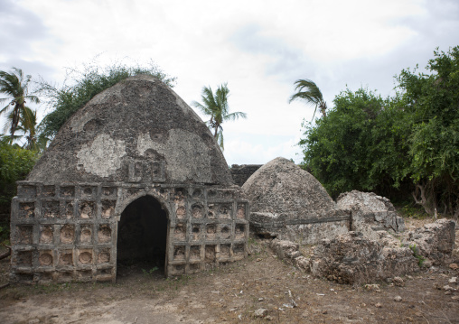 Old muslim graves, Lamu County, Pate Island, Kenya
