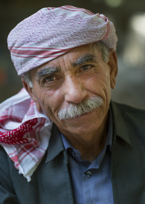 Yazidi Man In The Temple City Of Lalesh, Kurdistan, Iraq