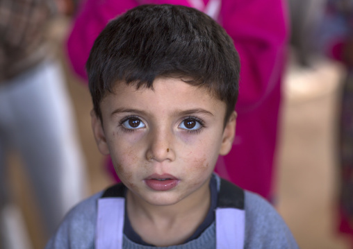 Yazidi Refugee From Sinjar, Duhok, Kurdistan, Iraq