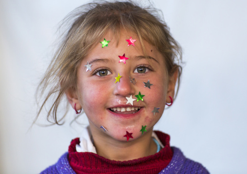 Yezedi Refugee Child From Sinjar, Duhok, Kurdistan, Iraq