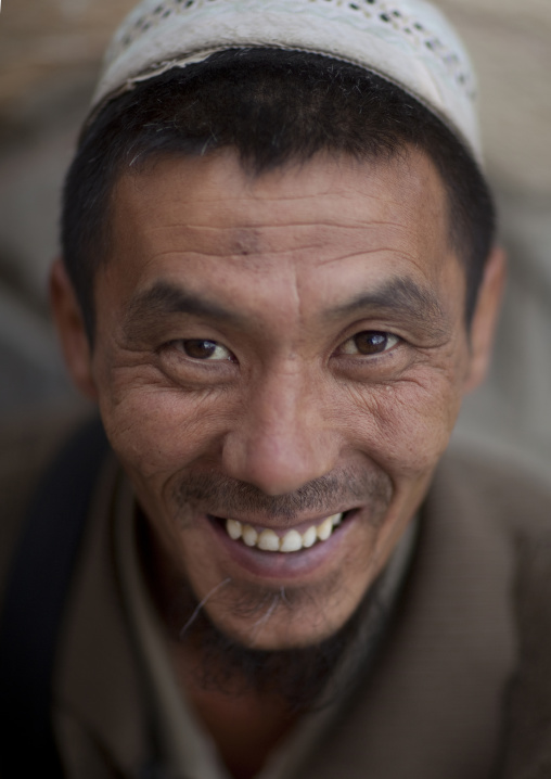 Smiling Man In Kochkor, Kyrgyzstan