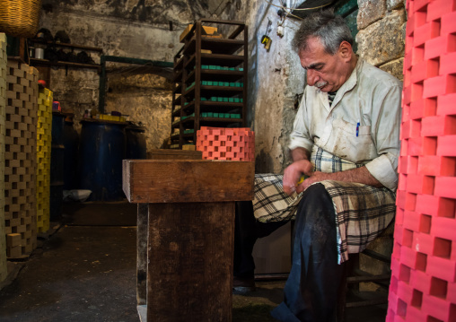 Al Sharkas soap workshop in khan al misriyin, North Governorate, Tripoli, Lebanon