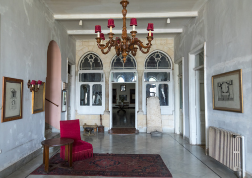 Palmyra hotel lobby, Beqaa Governorate, Baalbek, Lebanon