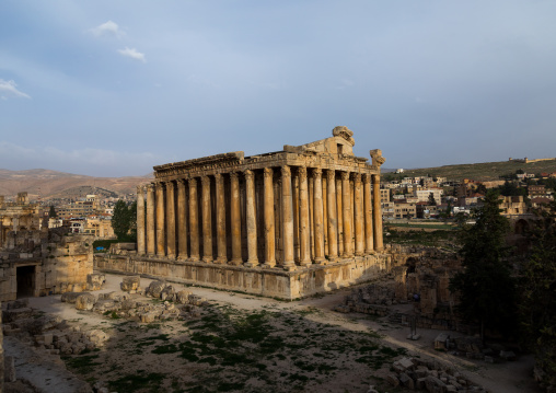 Temple of Bacchus in the archaeological site, Beqaa Governorate, Baalbek, Lebanon