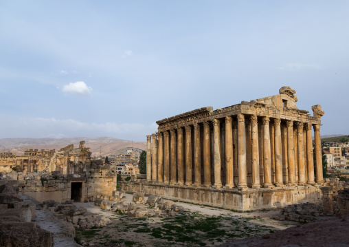 Temple of Bacchus in the archaeological site, Beqaa Governorate, Baalbek, Lebanon