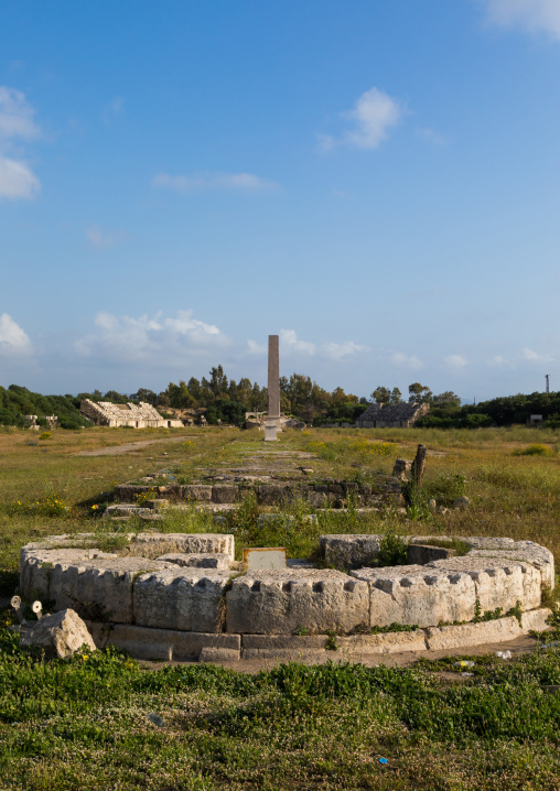 Hippodrome in al Bass site, South Governorate, Tyre, Lebanon