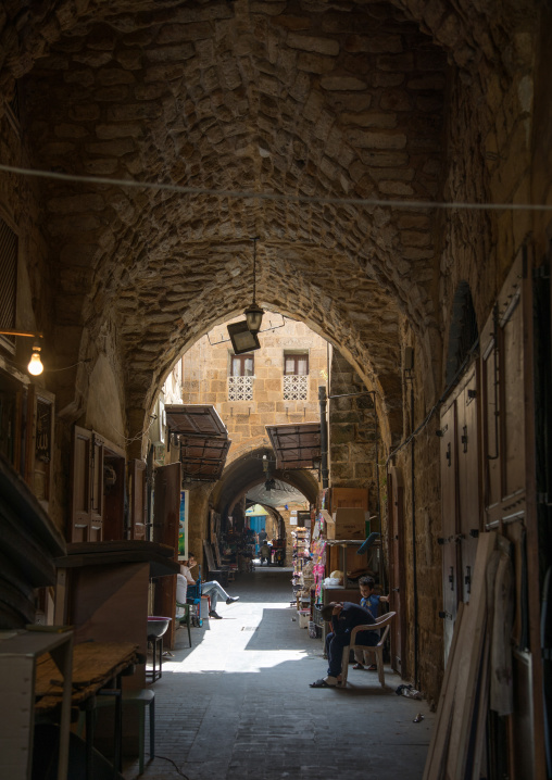 Old covered souk, South Governorate, Sidon, Lebanon