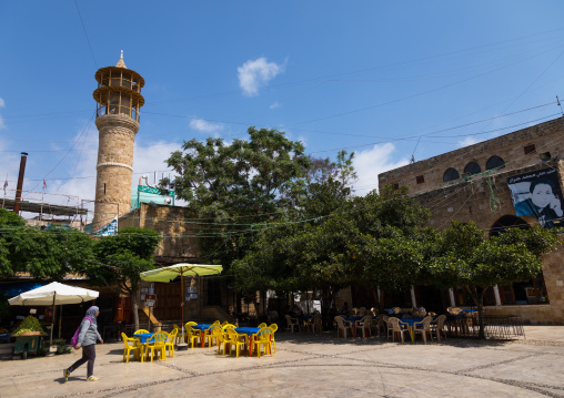 Mosque on the main square, South Governorate, Sidon, Lebanon