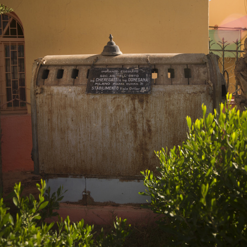 Remaining of the itlaian colony in nalut hotel, Tripolitania, Nalut, Libya