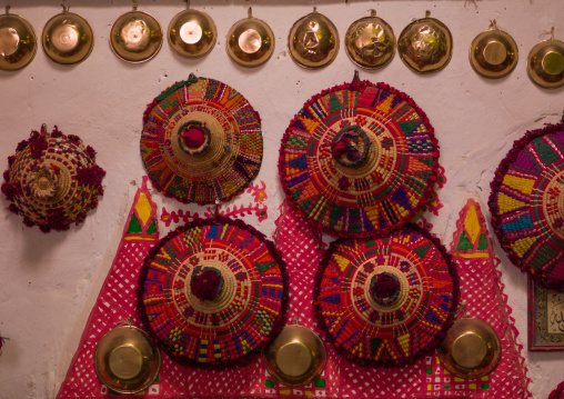Decoration inside a house of the old town, Tripolitania, Ghadames, Libya