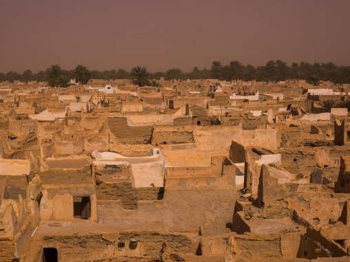 Roofs of the old town, Tripolitania, Ghadames, Libya