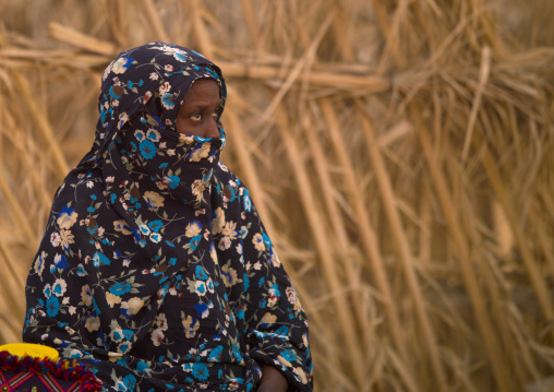 Portrait of a tuareg woman, Tripolitania, Ghadames, Libya