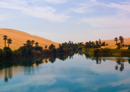 Ubari lakes, Fezzan, Umm al-Maa, Libya