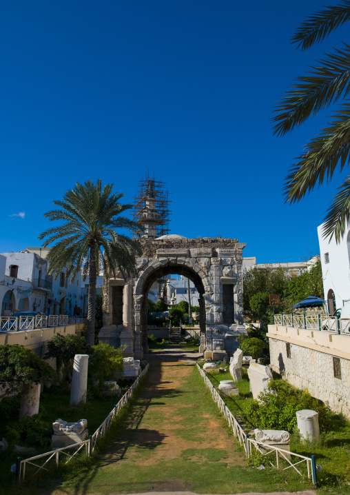 Marcus aurelius arch, Tripolitania, Tripoli, Libya