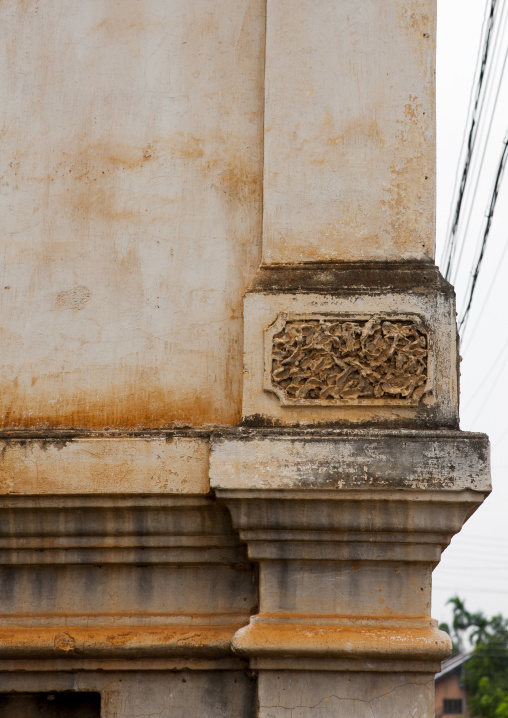 Old french colonial building, Pakse, Laos