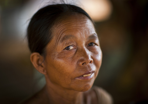 Brown woman, Katou, Laos