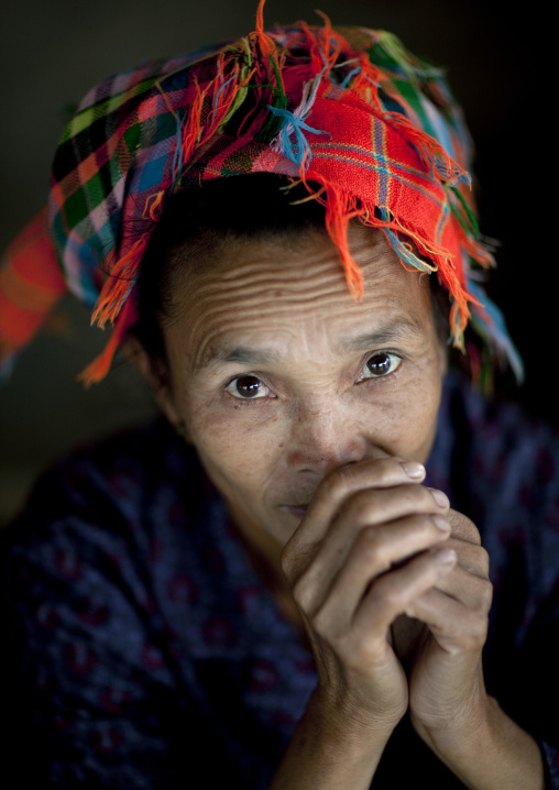 Khmu minority woman, Xieng khouang, Laos