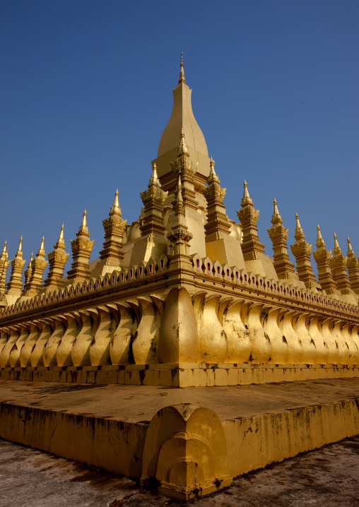 Stupa that luang, Vientiane, Laos