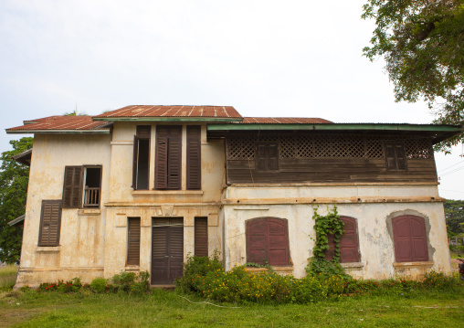 Old french colonial house, Thakhek, Laos