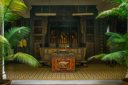 Chinese Temple, Penang Island, George Town, Malaysia