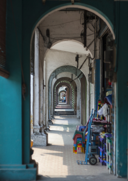 Old Colonial Arcades, George Town, Penang, Malaysia