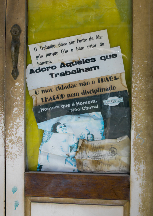 Old Propaganda Stuff, Inhambane, Inhambane Province, Mozambique