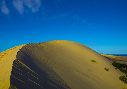Sand Dune In Bazaruto National Park, Vilanculos, Inhambane Province, Mozambique