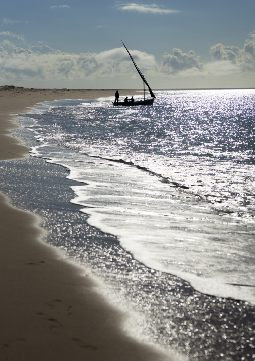 Dhow In Bazaruto National Park, Vilanculos, Inhambane Province, Mozambique