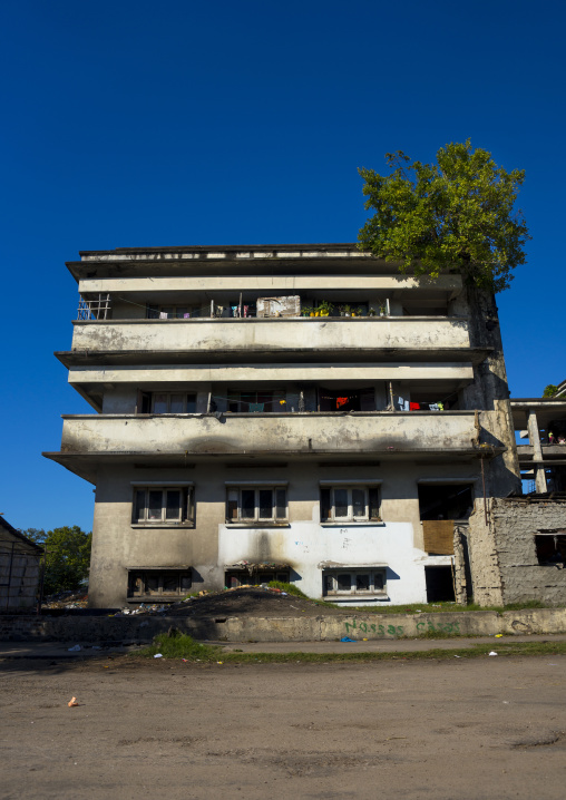 Grande Hotel Slum, Beira, Sofala Province, Mozambique