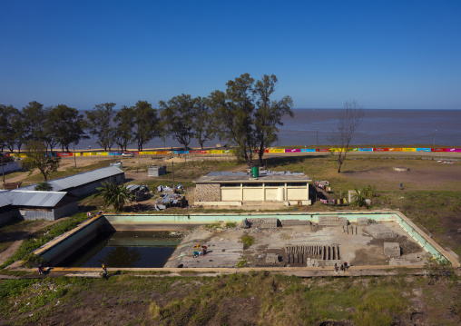 Olympic Pool At The Grande Hotel Slum, Beira, Sofala Province, Mozambique
