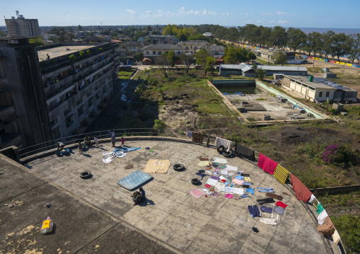Grande Hotel Slum, Beira, Sofala Province, Mozambique