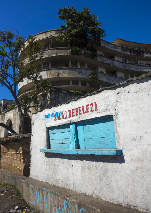 Grande Hotel Slum, Beira, Sofala Province, Mozambique