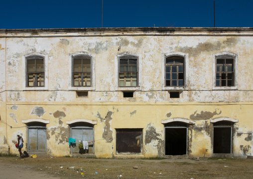 Old Portuguese Colonial Building, Island Of Mozambique, Nampula Province, Mozambique
