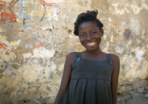 Smiling Young Woman, Ilha de Mocambique, Nampula Province, Mozambique