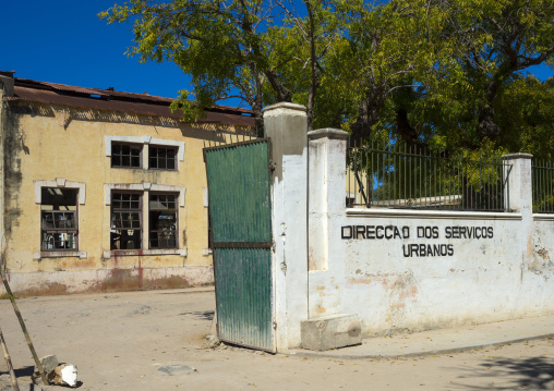 Urban Services Buolding, Ilha de Mocambique, Nampula Province, Mozambique