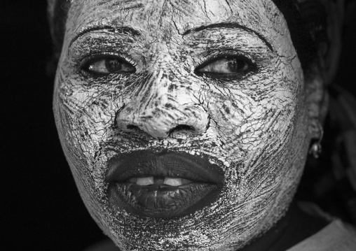 Woman With Muciro Face Mask, Ibo Island, Nampula Province, Mozambique