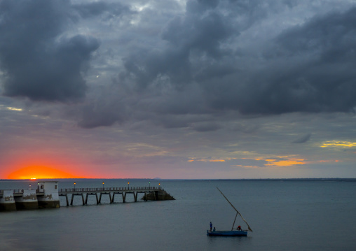 Sunset On The Harbour, Ilha de Mocambique, Nampula Province, Mozambique