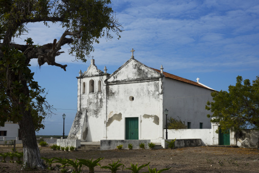 The Catholic Church Igreja De Nossa Senhora Rosaria, Ibo Island, Cabo Delgado Province, Mozambique
