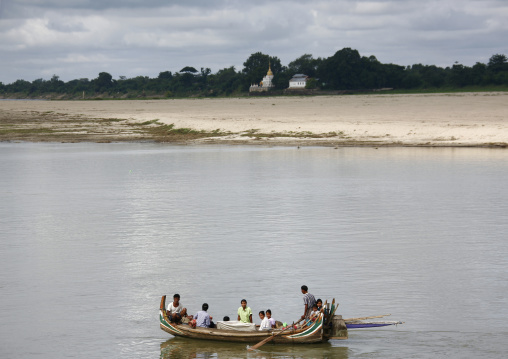 Irrawaddy River Banks, Myanmar