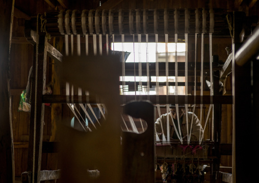Silk Weaving Workshop, Inle Lake, Myanmar