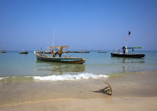 Fishing Boats, Ngapali, Myanmar