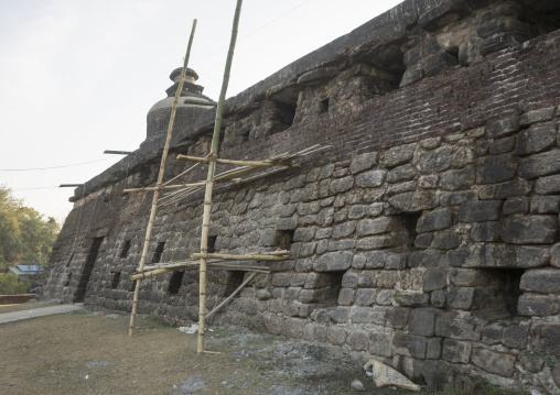 Temple Restoration, Mrauk U, Myanmar