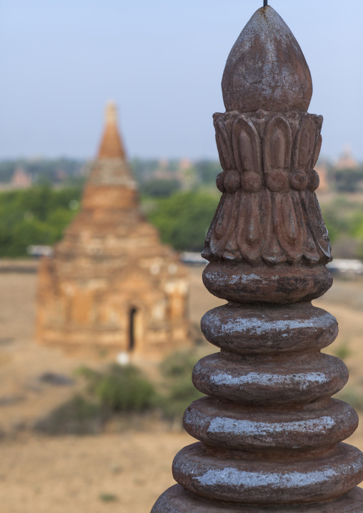 Bagan Plain Dotted With Thousands Of Temple Ruins, Bagan, Myanmar