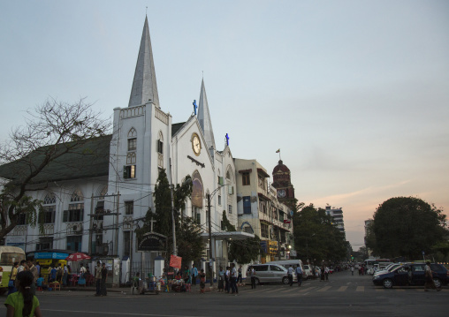 Baptist Church In People Square, Yangon, Myanmar