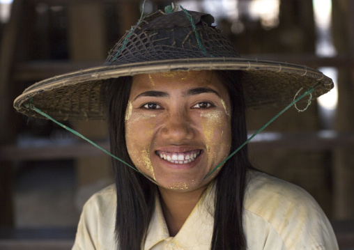 Smiling Rohingya Woman, Thandwe, Myanmar