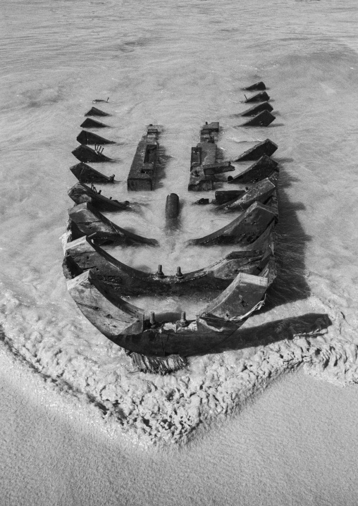 Wreck In The Sea, Ngapali, Myanmar